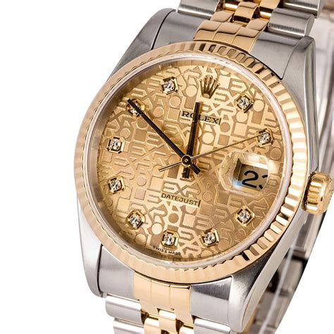 rolex diamond jubilee watch|rolex datejust champagne diamond dial.